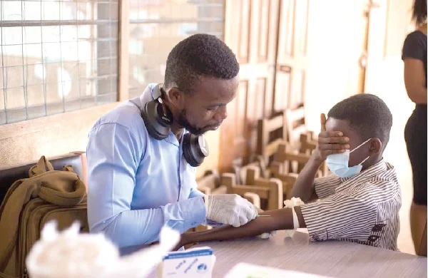 SGAF Organises screening exercise for schoolchildren at Ablekuma